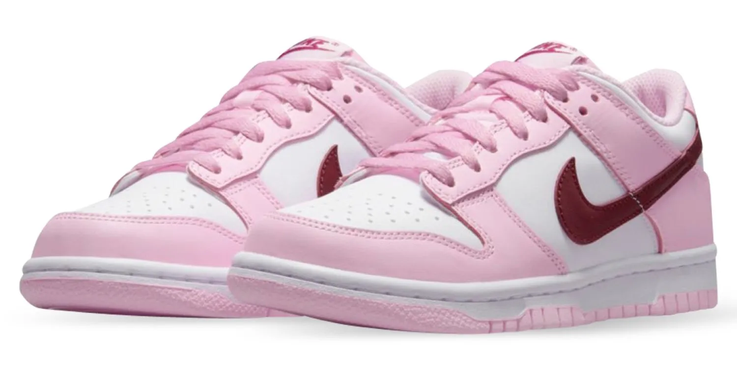 Street Fashion Flexible Steps GS Nike Dunk Low (Valentine's Day)