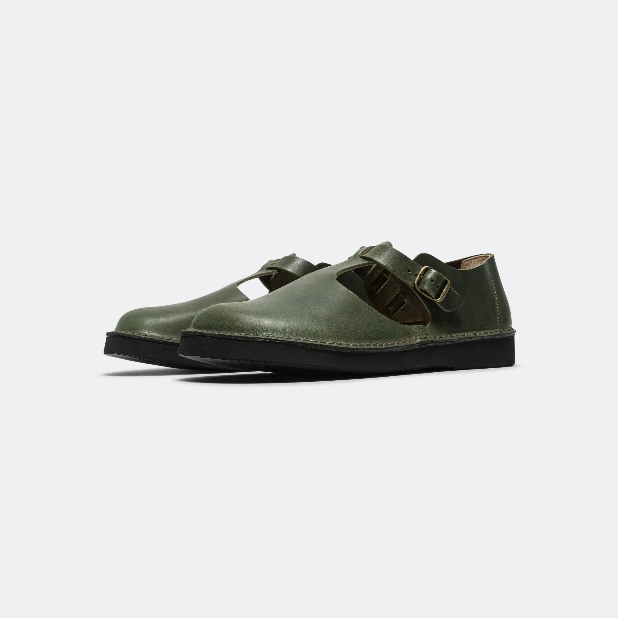 Daily Wear Shoes Breathable Footwear Guna Sandal - Pottery Green