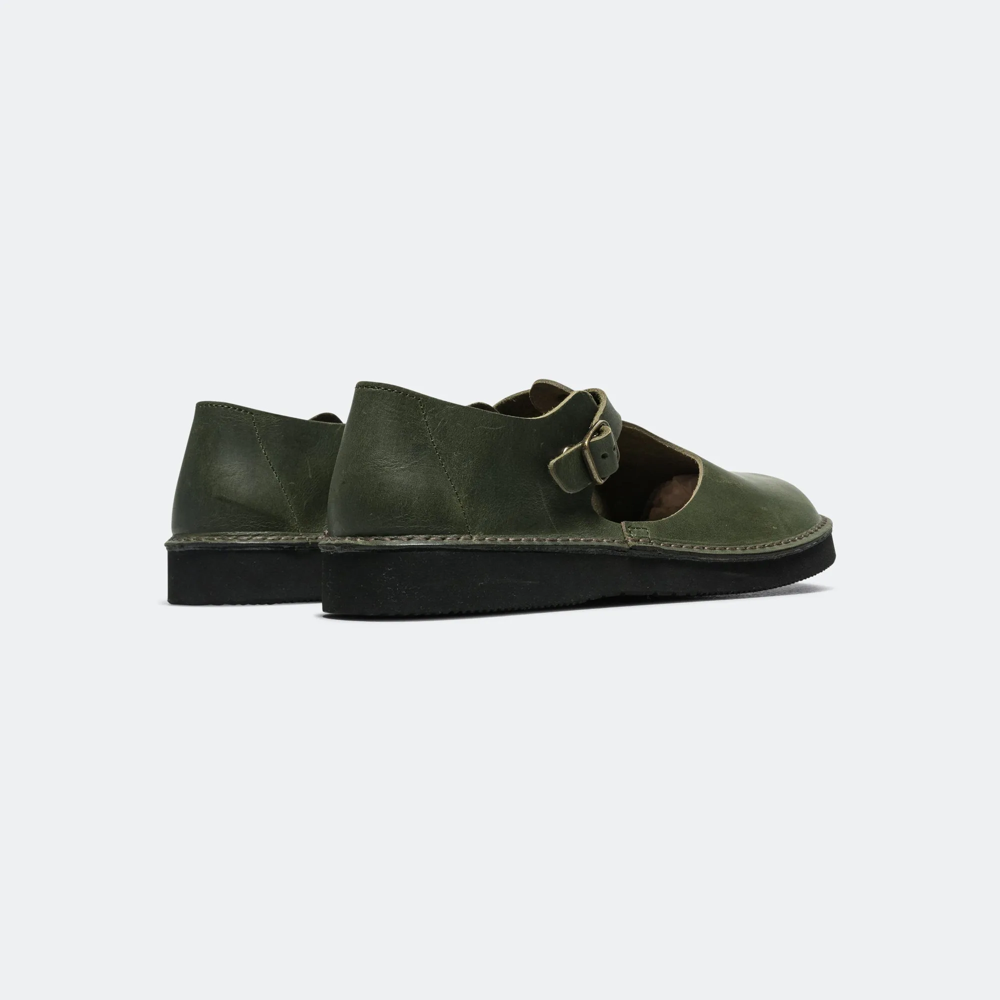 Guna Sandal - Pottery Green Pool Day Comfy Wear