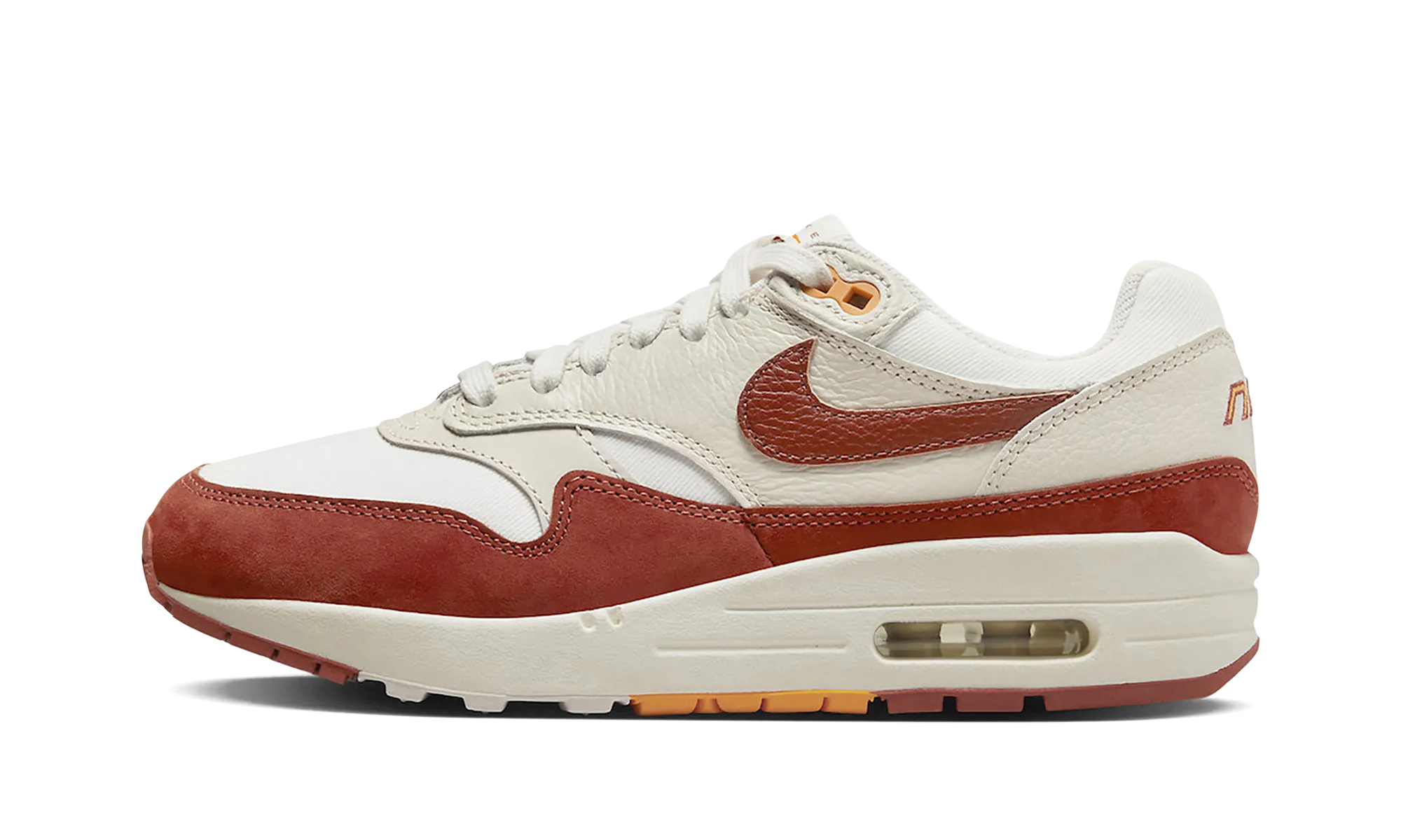 AIR MAX 1 LX WMNS "Rugged Orange" advanced running shoes