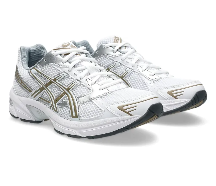Women??s Asics Gel-1130 (White/Pepper) Calm Texture Impact Resistant