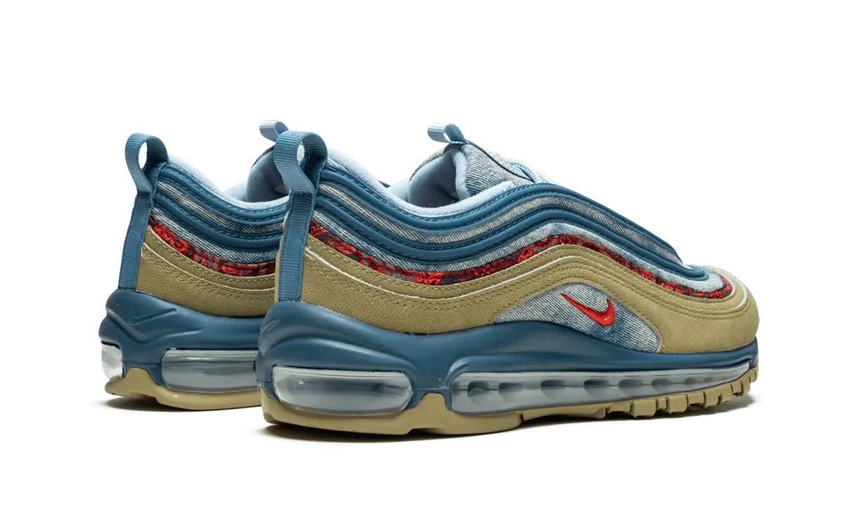 cushioned fabric shoes Air Max 97 (GS) "Wild West"