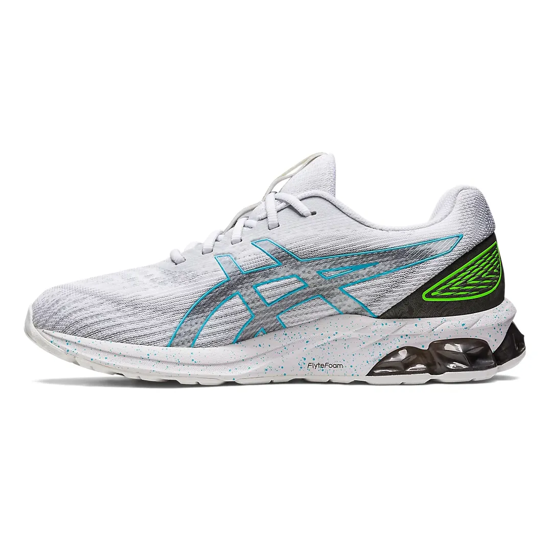 Men's Asics Gel-Quantum 180 7 (White/Gunmetal) Air Flow Channels Sleek Build