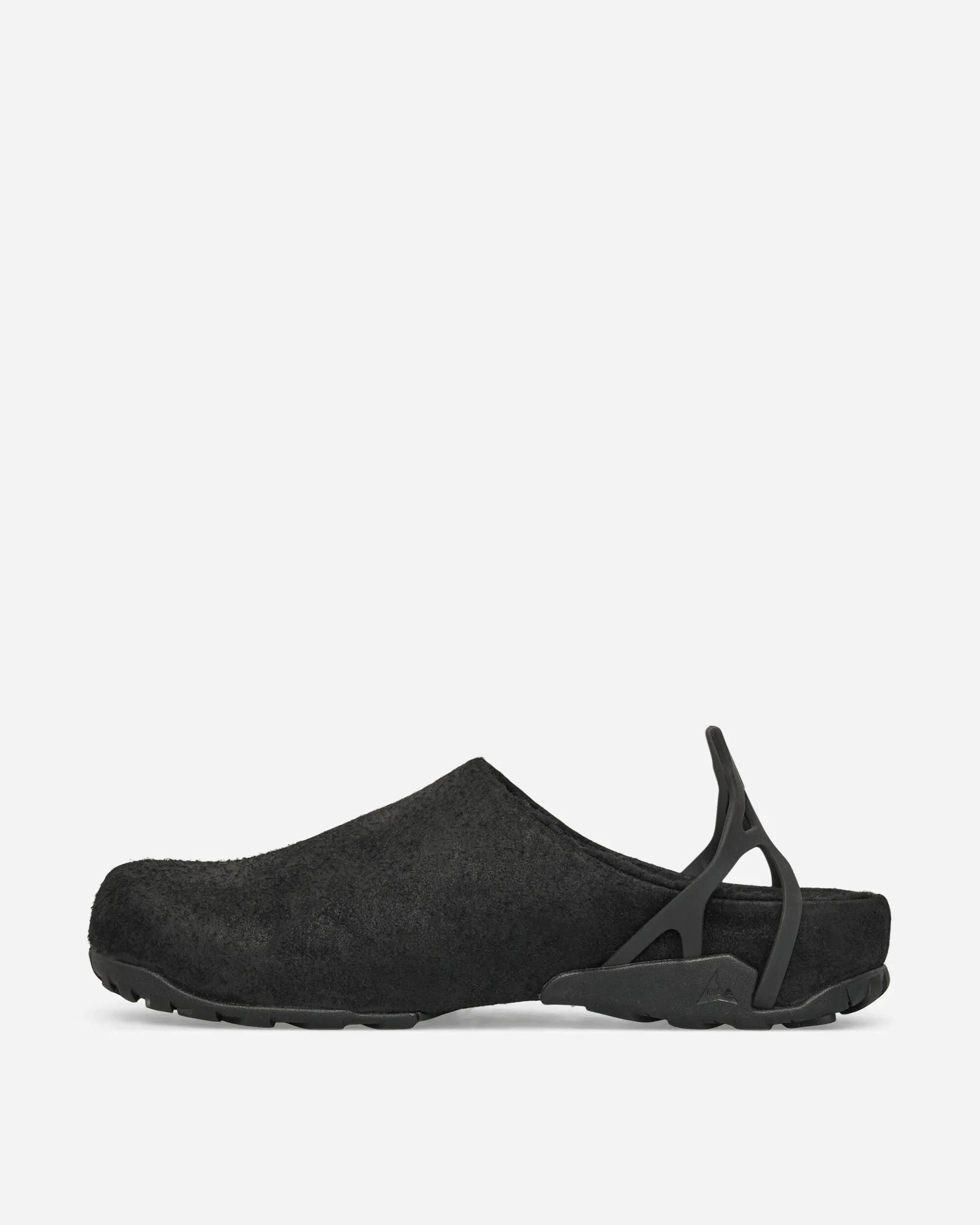 Shock Absorbing City Living Fedaia Sherpa Mules Black