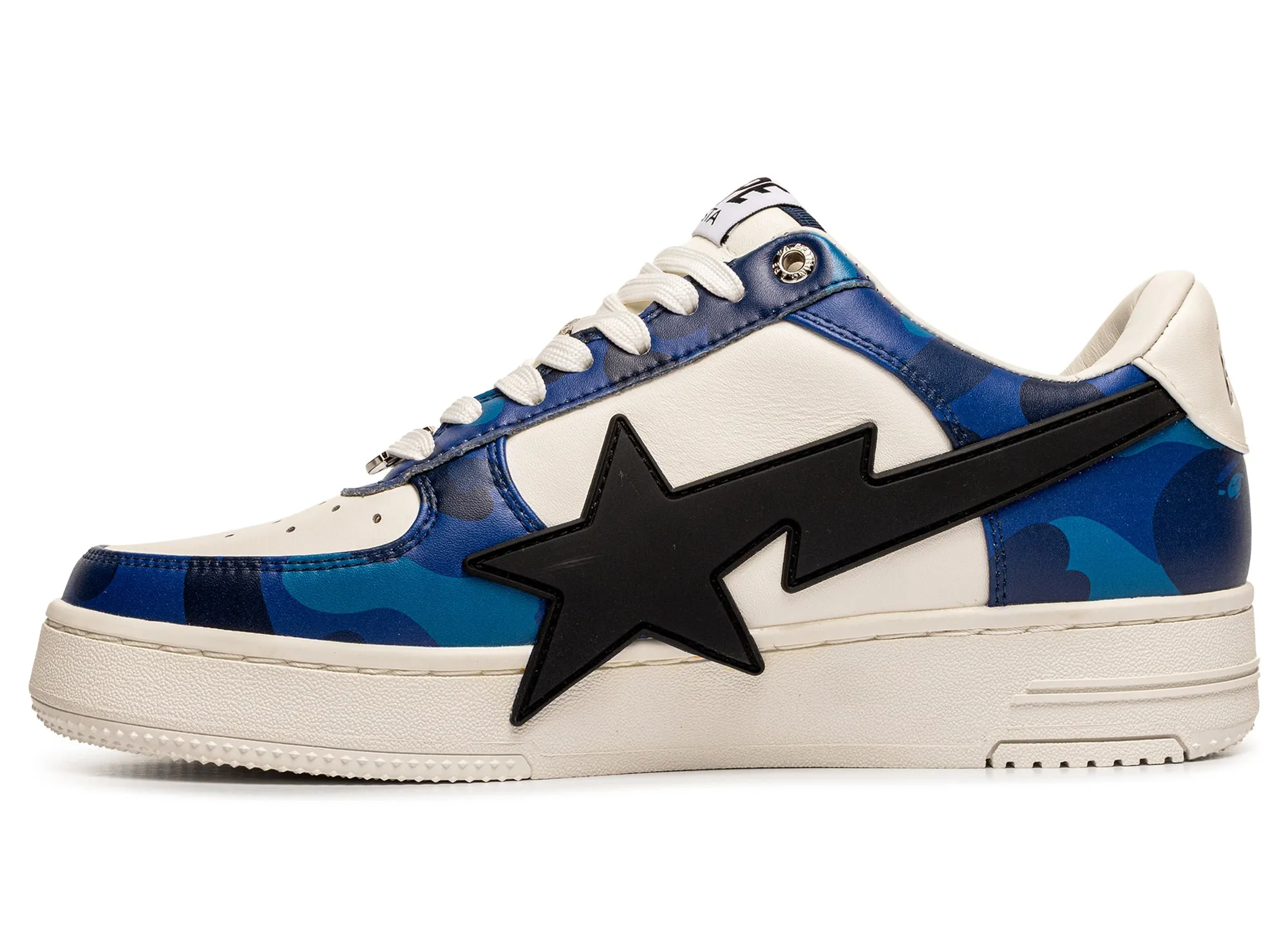 A Bathing Ape Bape Sta OS #1 M1 in Blue xld Gloss Mood Ventilated Mesh Cold Weather