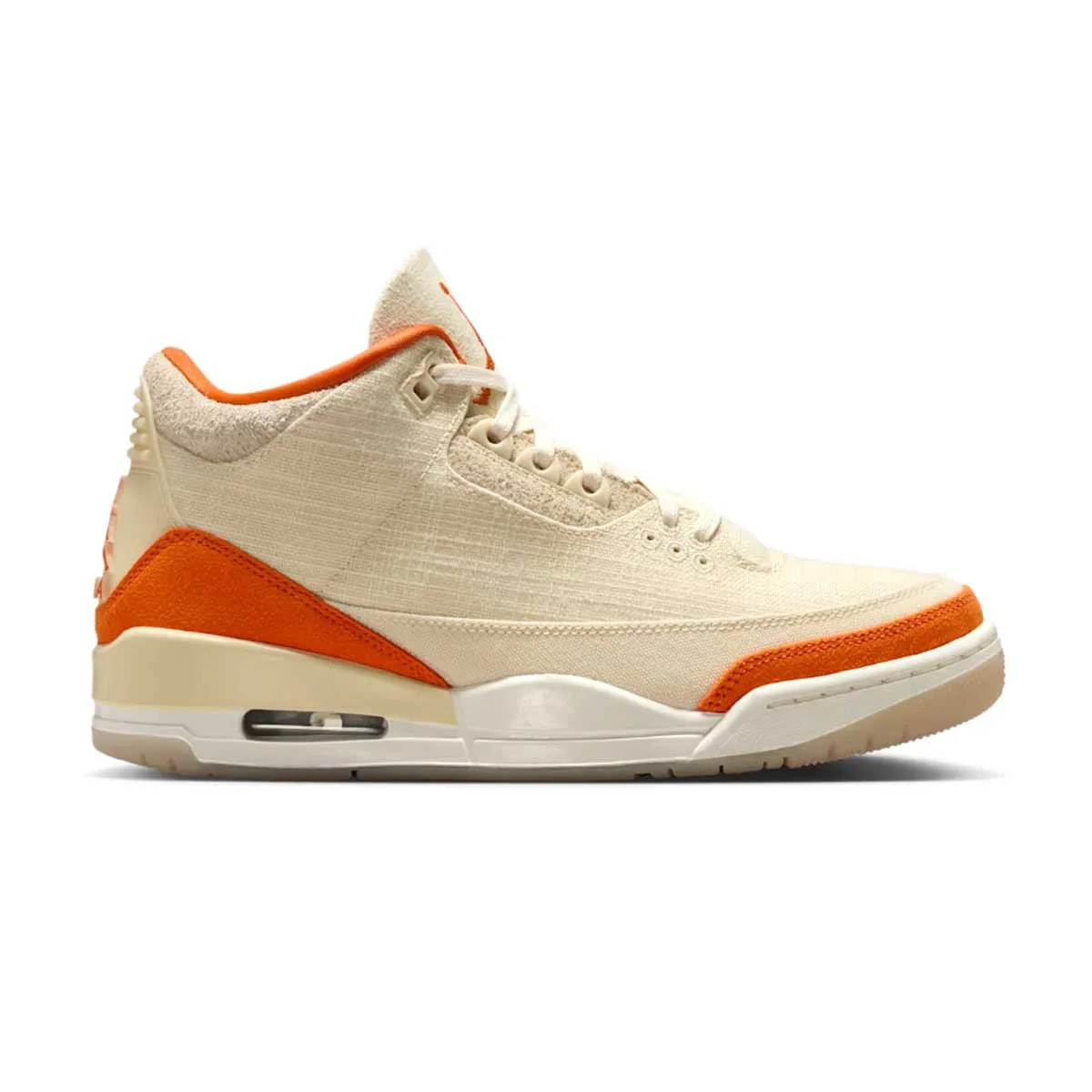 Wmns Air Jordan 3 Retro 'Starfish' tie - up style