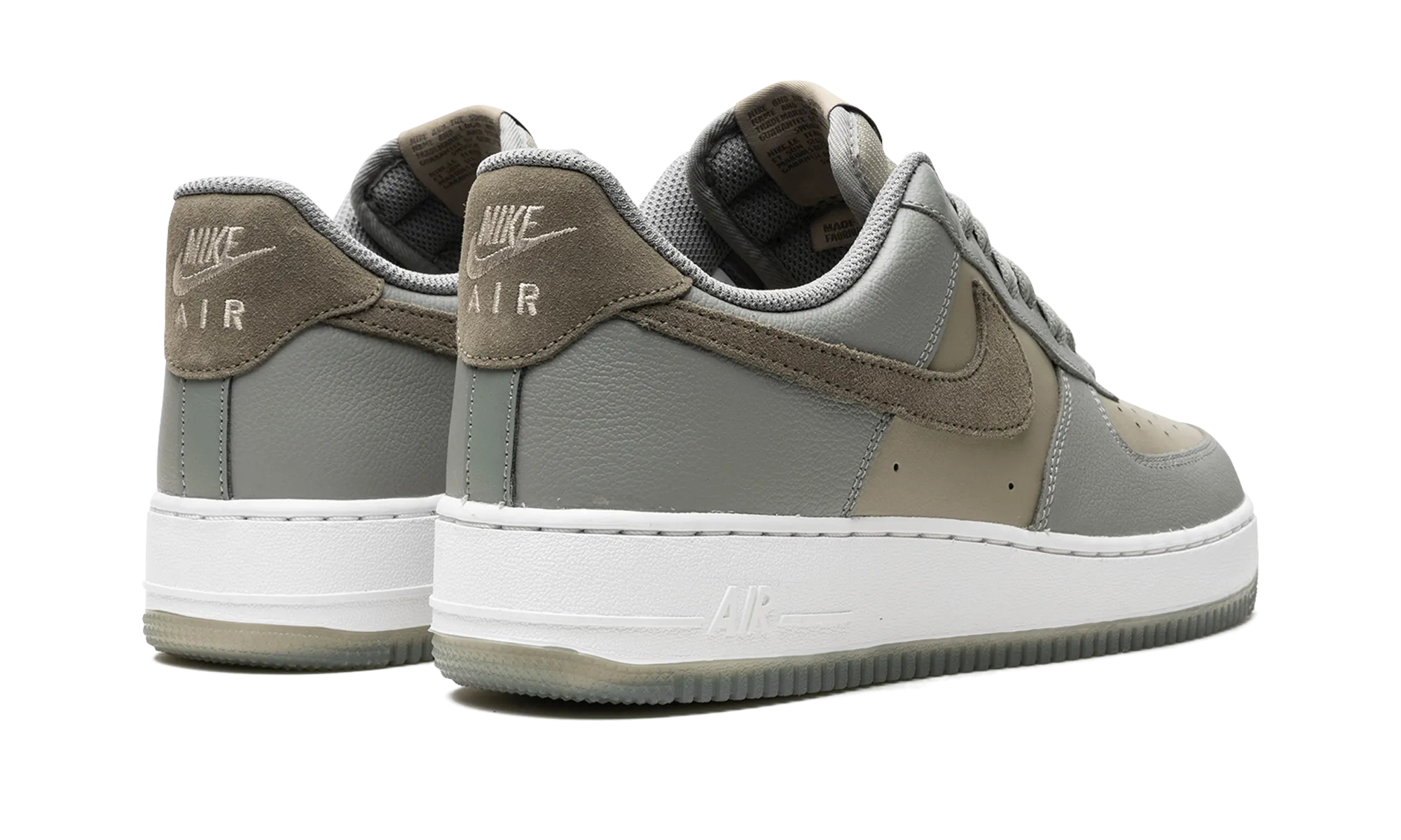 Air Force 1 '07 LV8 "Dark Stucco" Comfortable Touch Breathable Edge