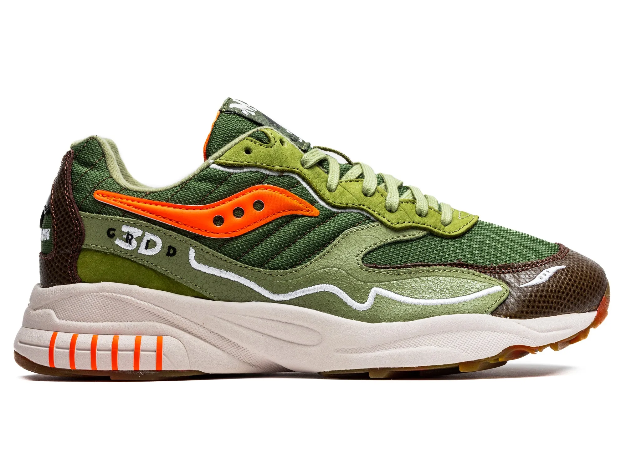 Saucony 3D Grid Hurricane Rich Glow Comfort Strap