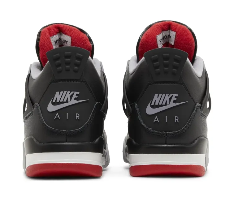 (GS) Nike Air Jordan 4 Retro (Bred Reimagined) Enhanced Fit