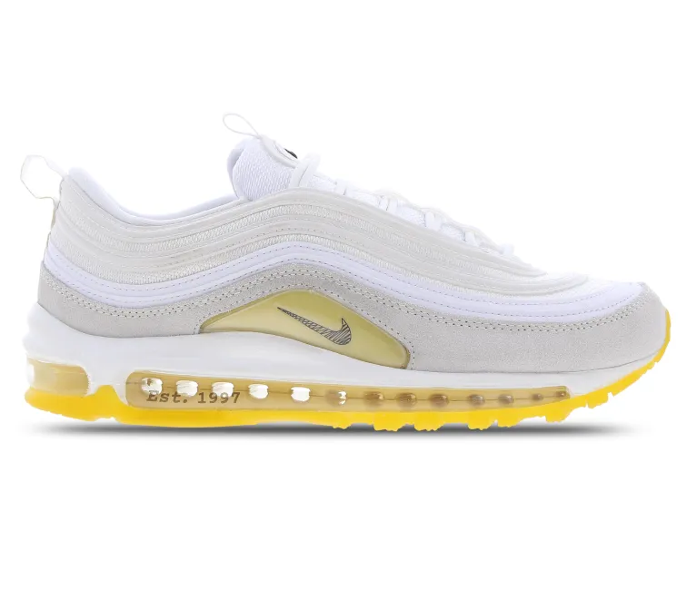 Padded Men's Nike Air Max 97 FR (White/Gold)