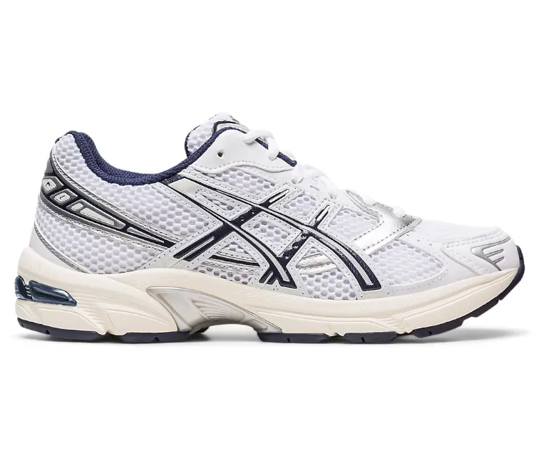 Women's Asics Gel-1130 (White/Midnight) Rollbar Stability Controls Chill Mode