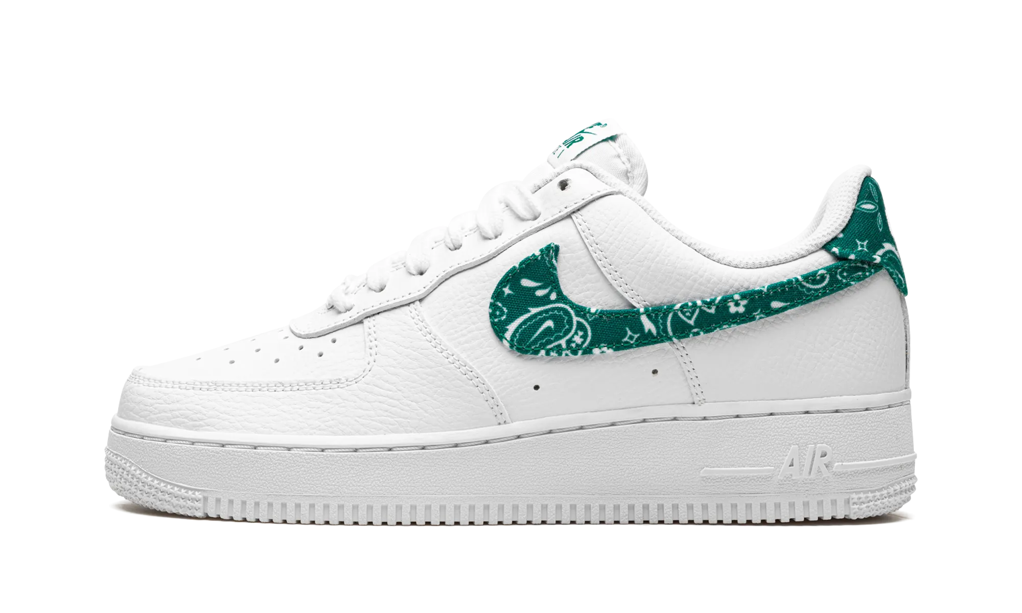Adaptive Support Seamless Knit Construction AIR FORCE 1 LO '07 ESSEN MNS WMNS "Green Paisley"