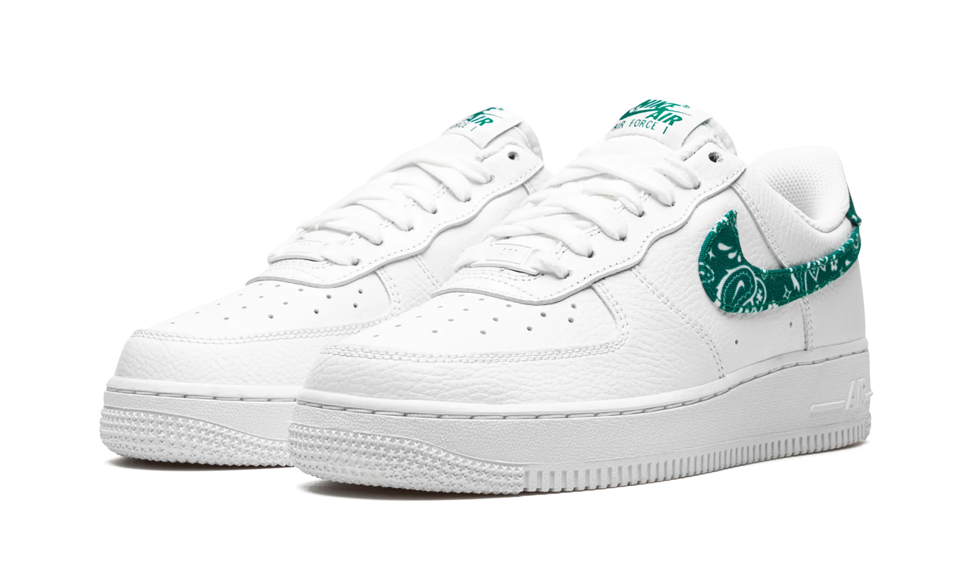 AIR FORCE 1 LO '07 ESSEN MNS WMNS "Green Paisley" Plush Lining