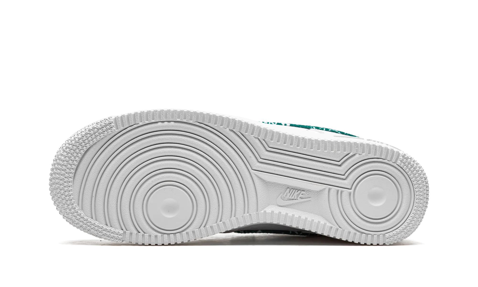 AIR FORCE 1 LO '07 ESSEN MNS WMNS "Green Paisley" Abrasion Resistant Guardrails Layered Cushioning System