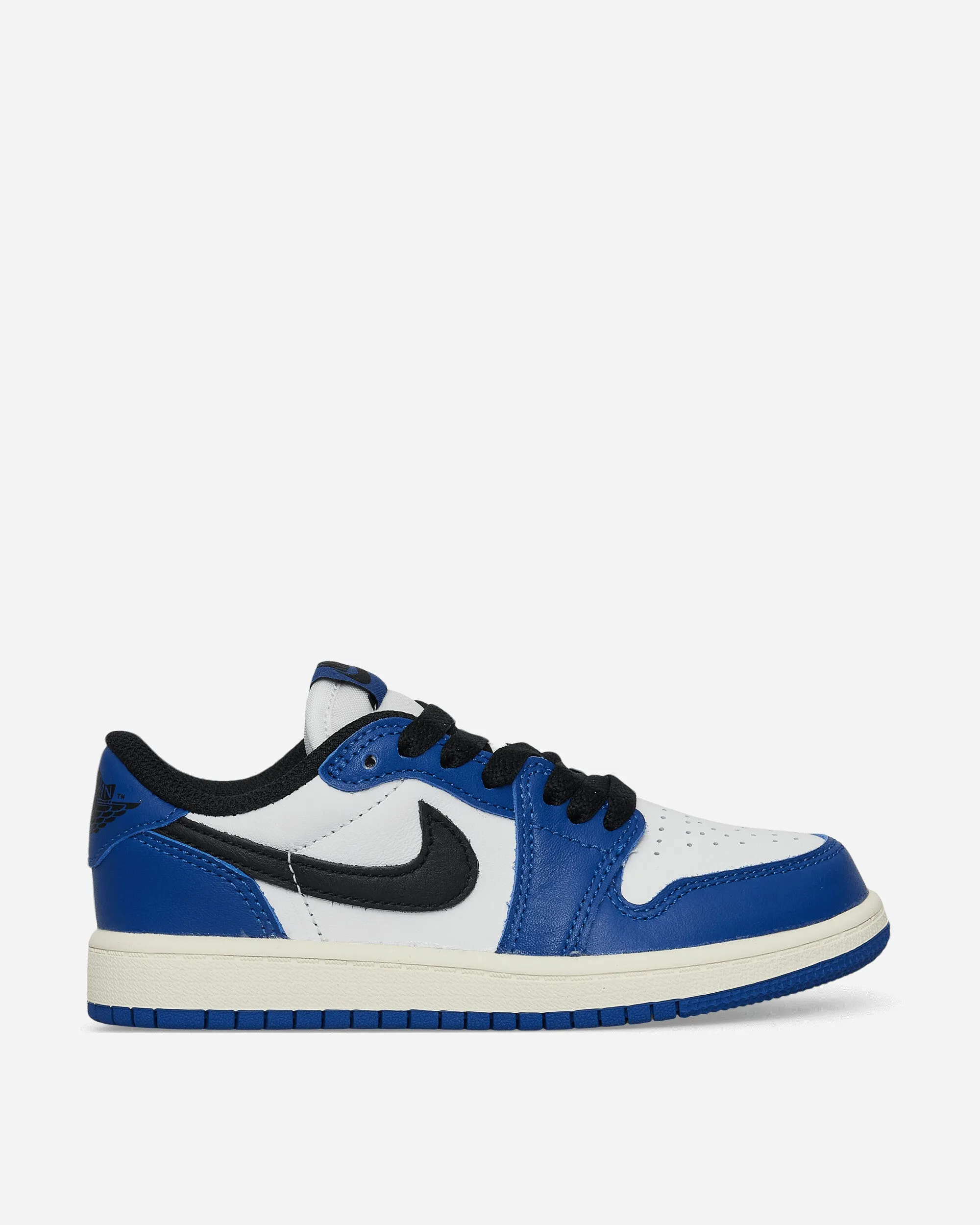 Air Light Breathable Outsole Air Jordan 1 Low (PS) Sneakers Game Royal / White / Black