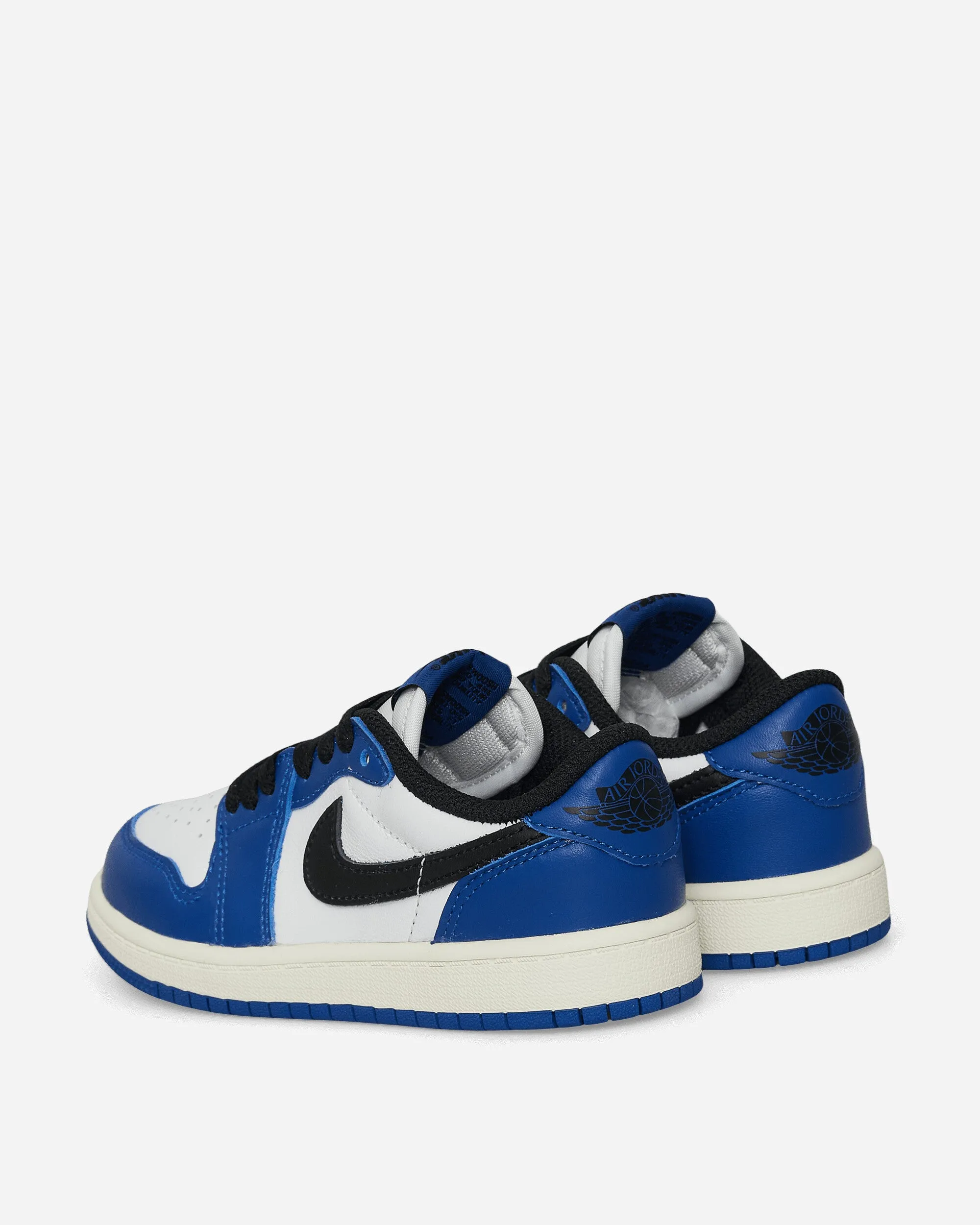 Rigidity Control Air Jordan 1 Low (PS) Sneakers Game Royal / White / Black