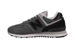 574 "Dark Grey-Black" indoor sports shoes