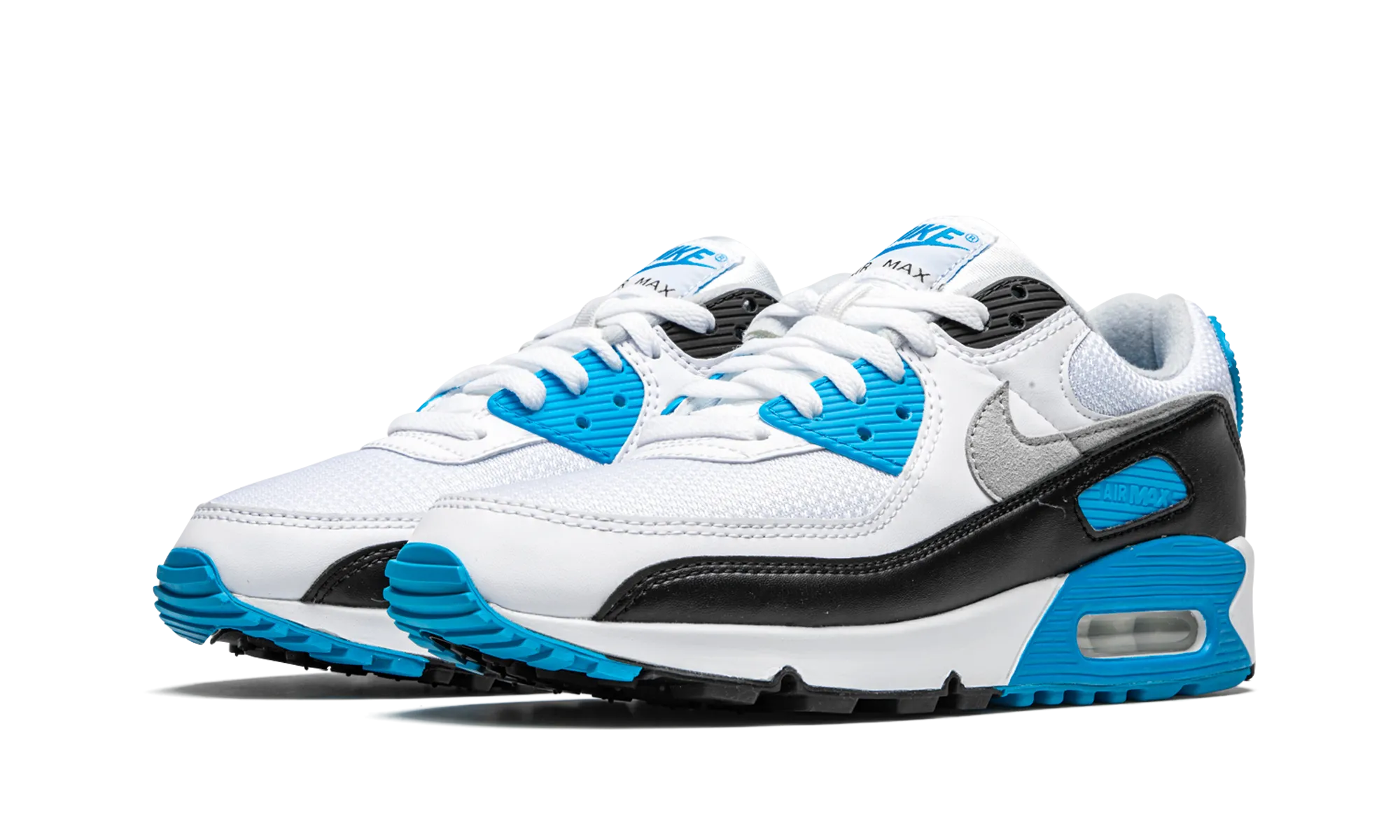 carbon fiber plate running shoes Heart - rate - monitor - enabled Air Max 90 "Laser Blue"