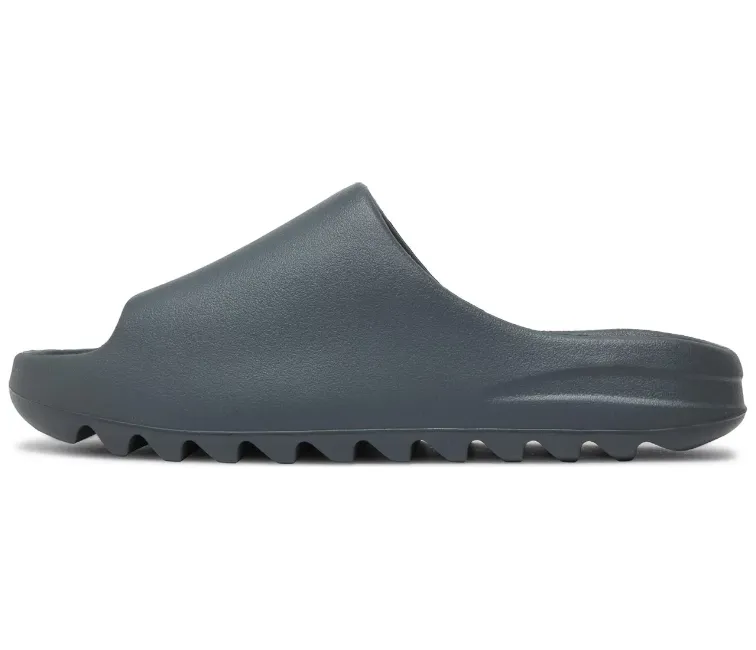 Smooth Insole Grip Enhanced Outsole Adidas Yeezy Slide (Slate Grey)