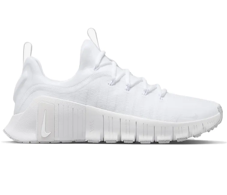 Men??s Nike Free Metcon 6 (Triple White) HeelSupport Urban Style