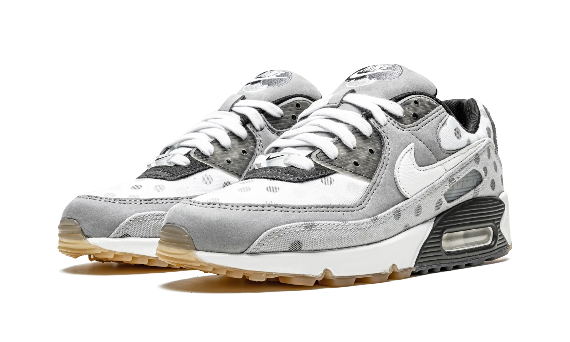 Responsive Design Air Max 90 "Polka Dots - Grey Fog"