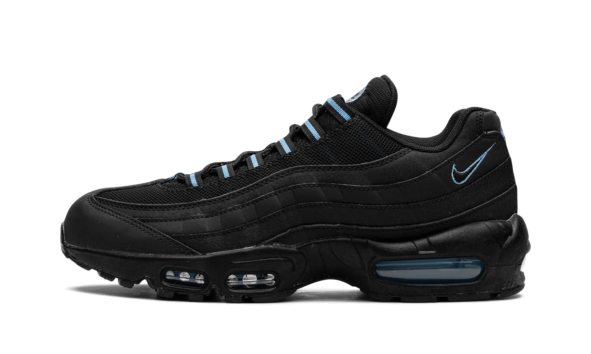 Air Max 95 "Black/University Blue" Breathable Comfort
