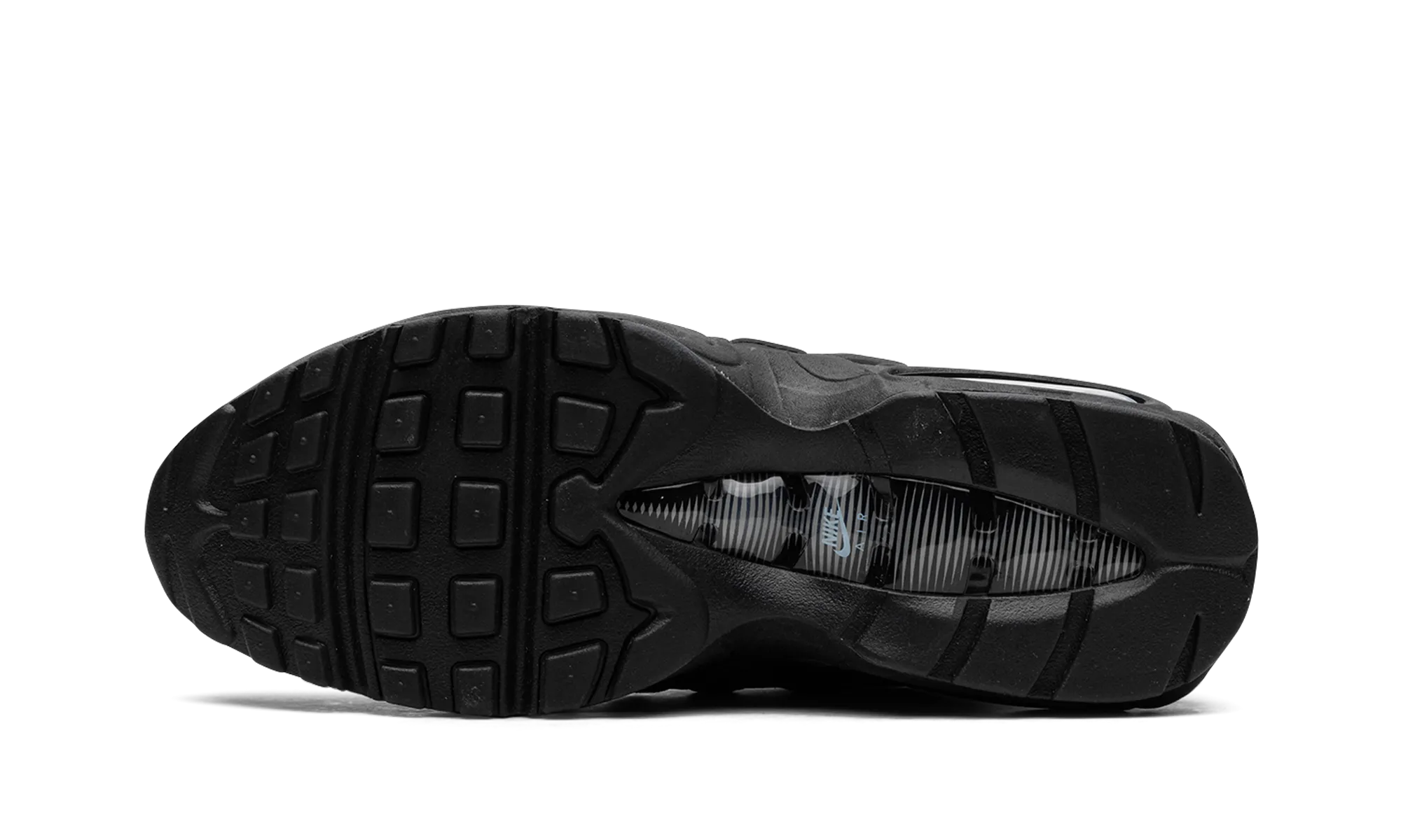 red shoes Air Max 95 "Black/University Blue"