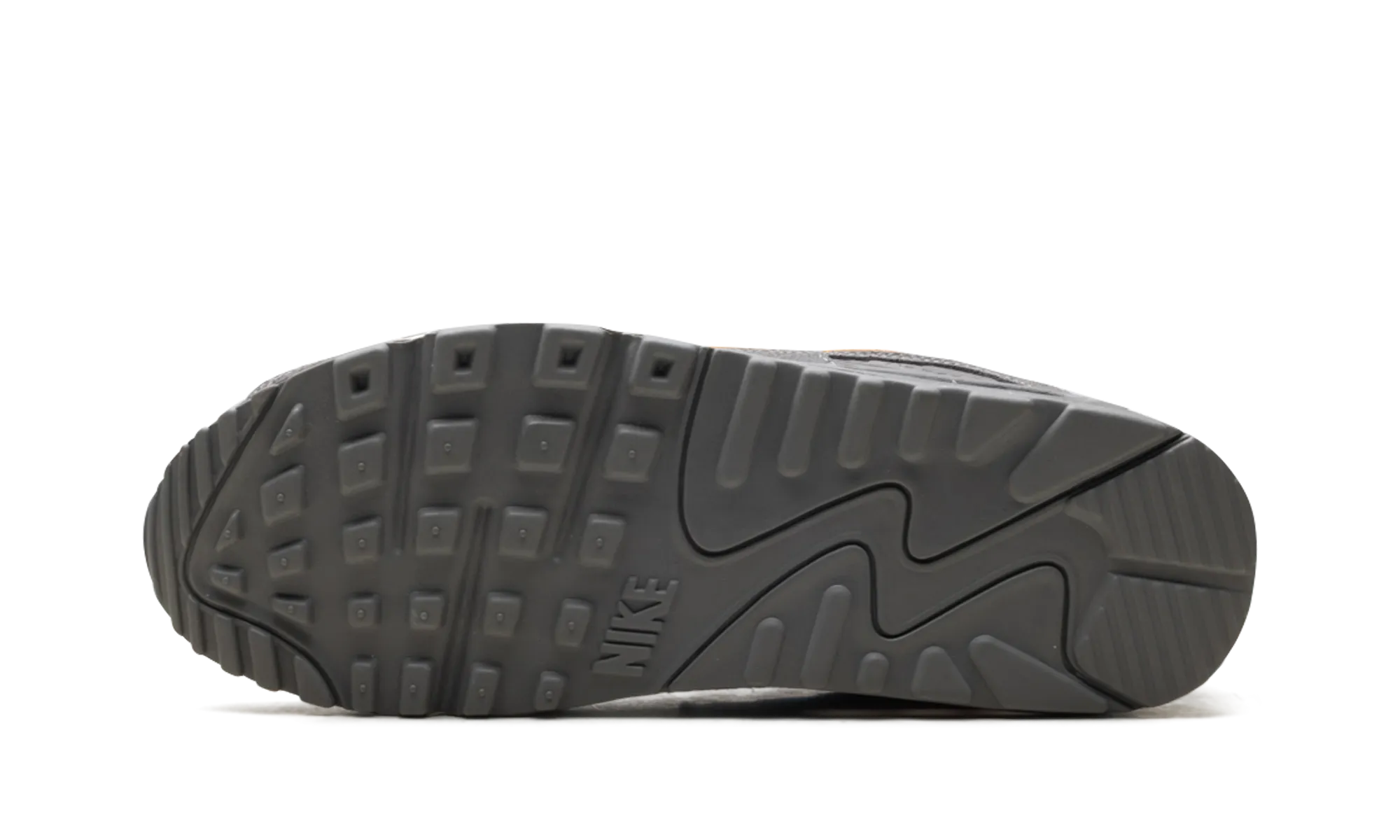 running with watch shoes Air Max 90 Premium "Copper Moon College Grey"