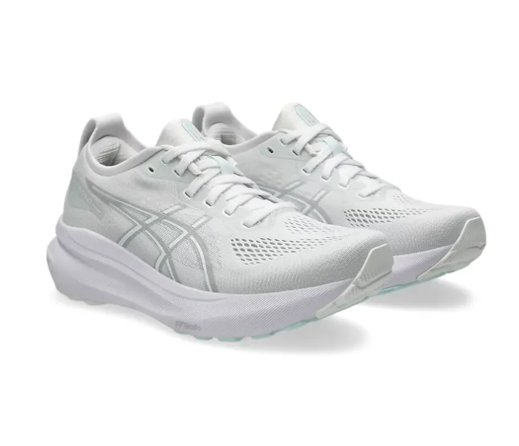 Padded Tongue Women's Asics Gel Kayano 31 (White/White)