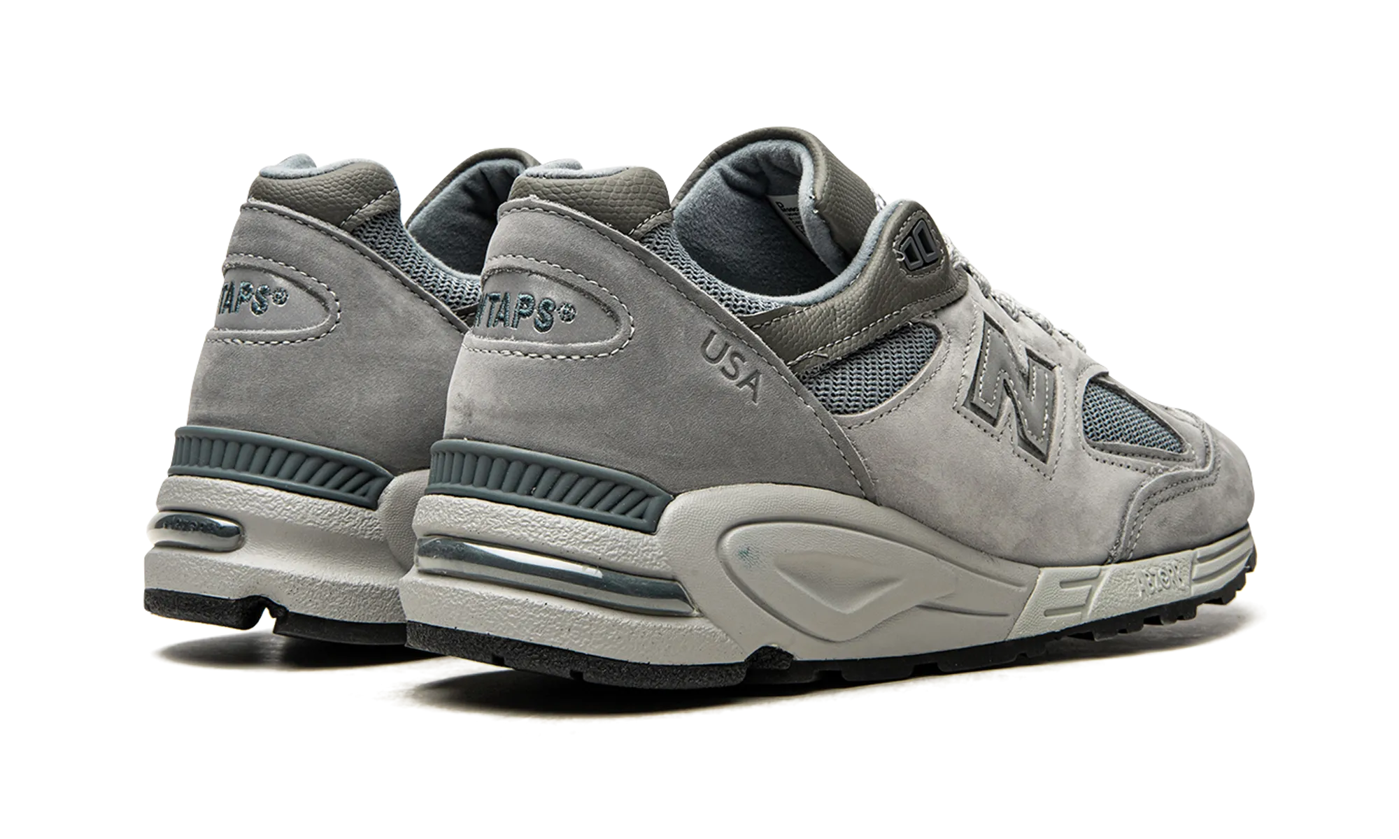 990 V2 "WTAPS - Grey" adjustable - strap - feature shoes