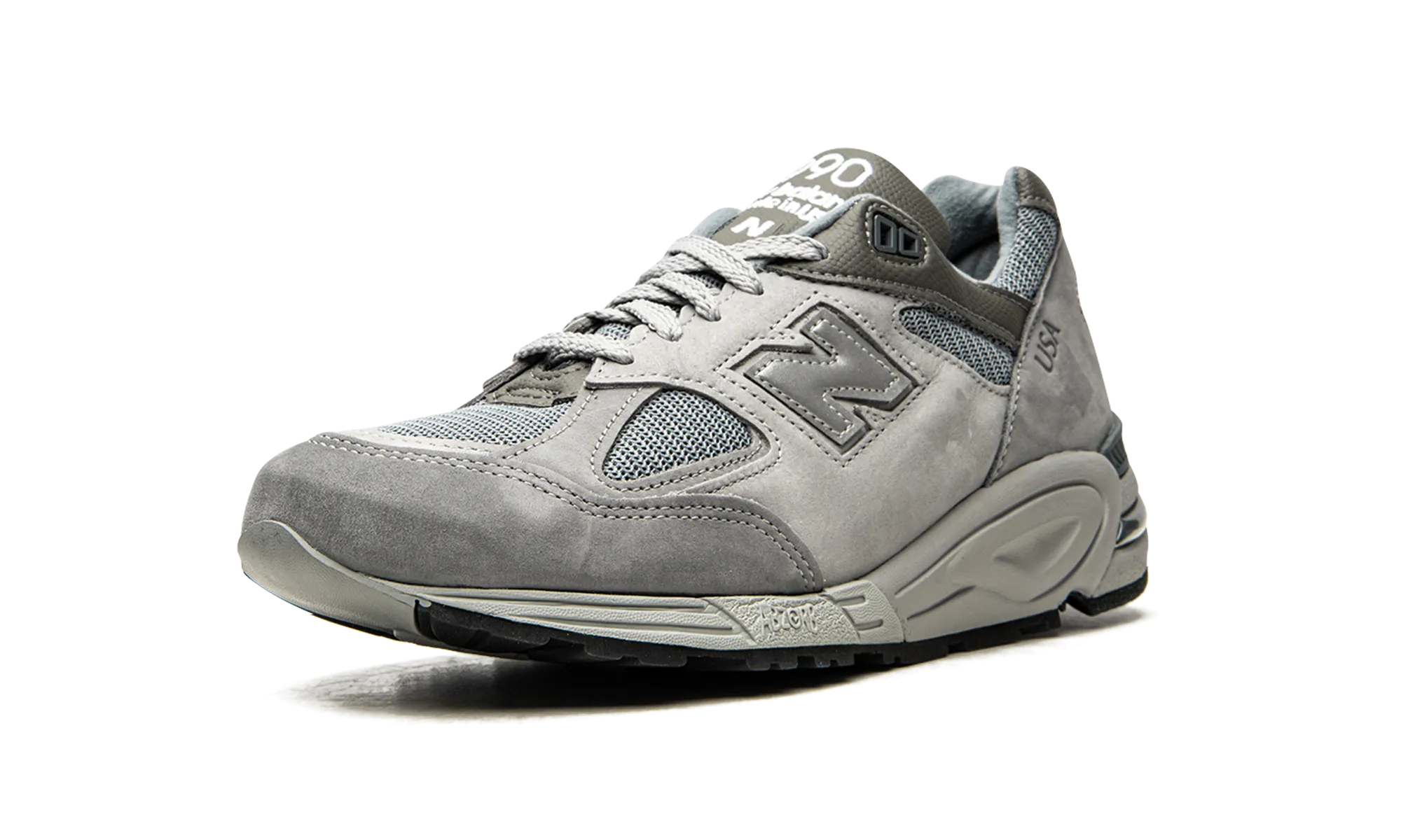 health - improvement running shoe objective secure fastening shoes 990 V2 "WTAPS - Grey"