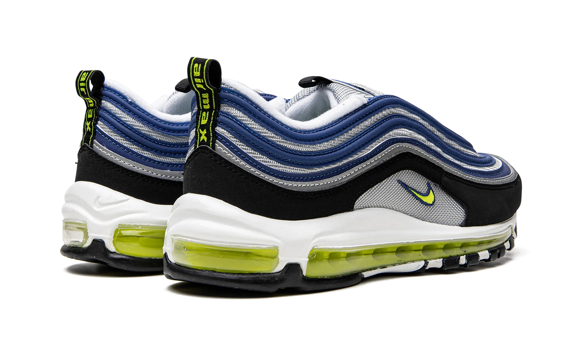 running in different terrains AIR MAX 97 OG WMNS "Atlantic Blue Voltage Yellow"