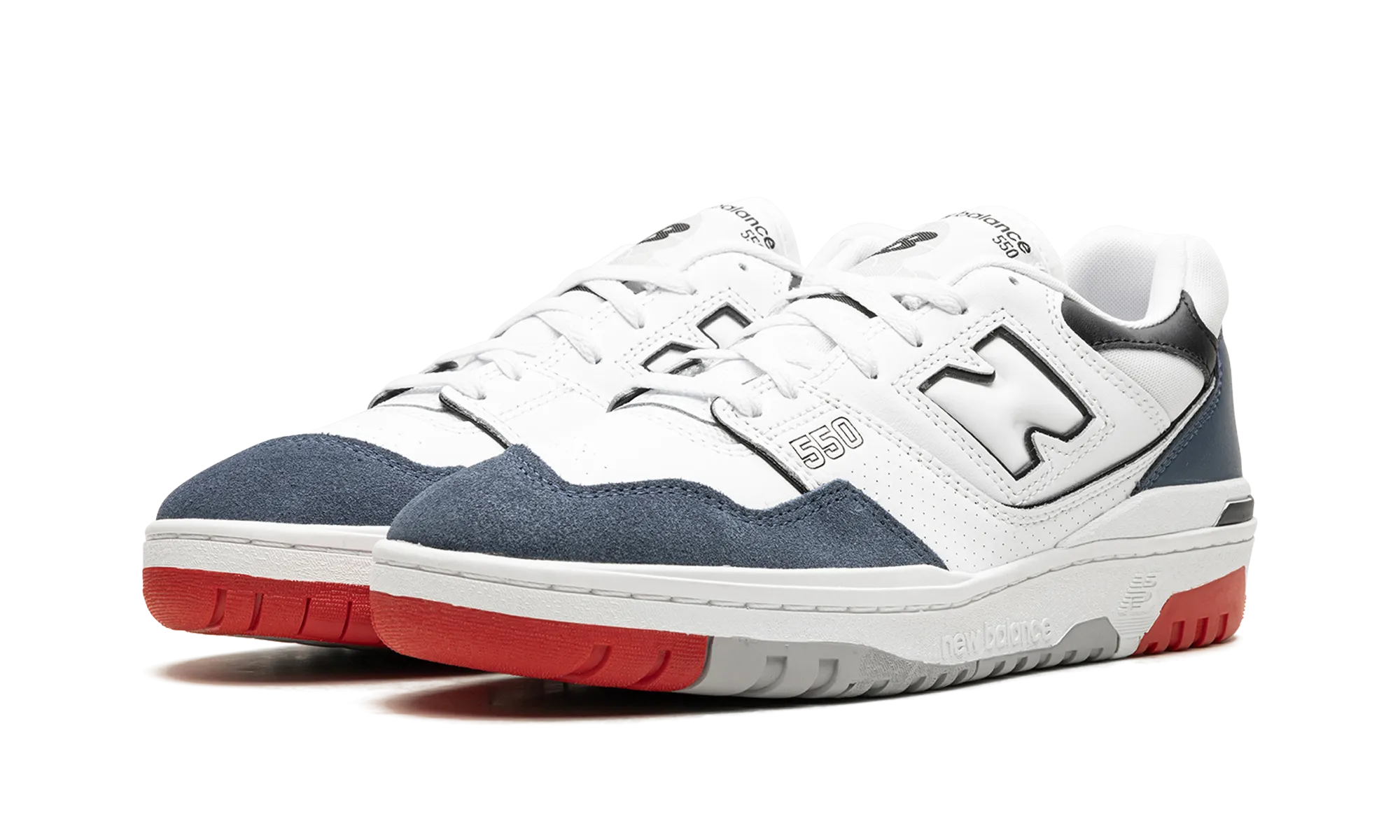 550 "White/Navy/Red" HeelSupport anti - static - feature shoes