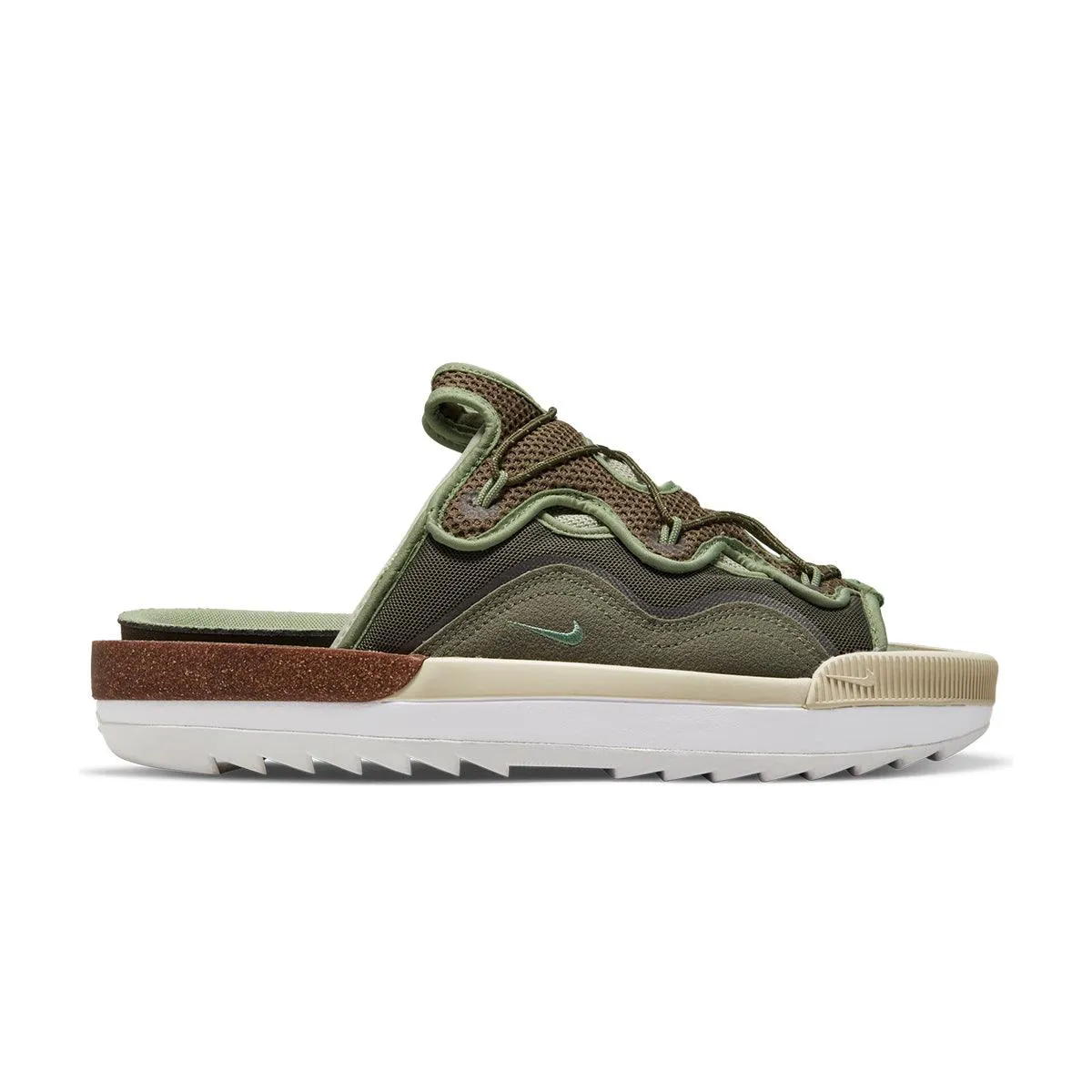 Offline 2.0 'Medium Olive' heel - cup Distinctive materials