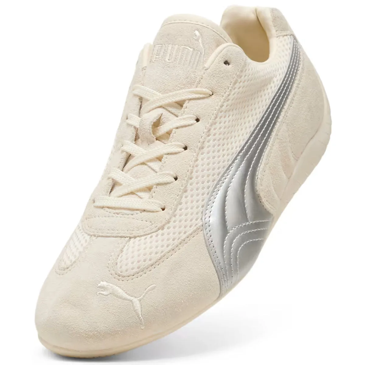 Unique Design Speedcat Premium 'Frosted Ivory Matte Silver'