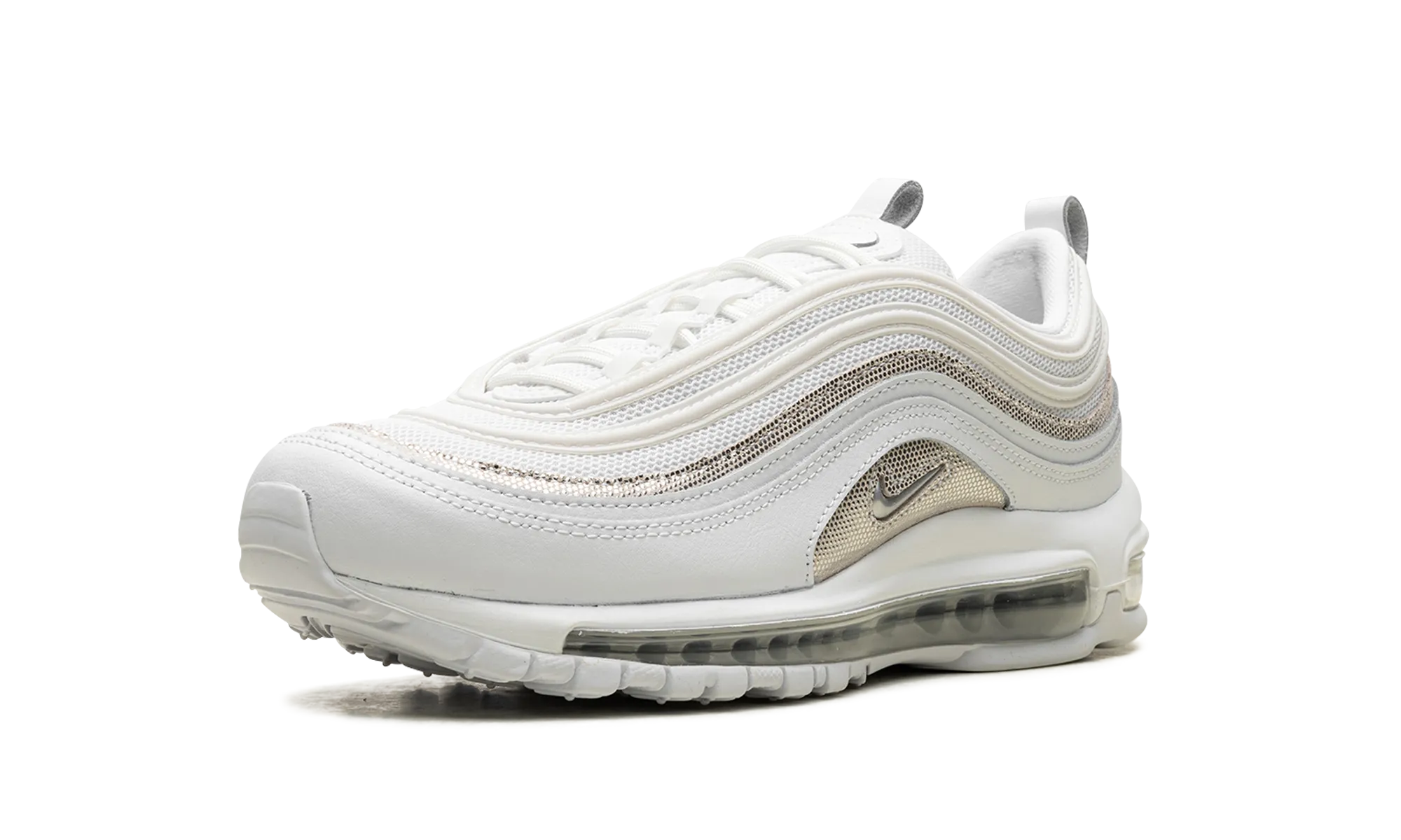 AIR MAX 97 WMNS "Metallic Silver" Sweatproof Sturdy Build