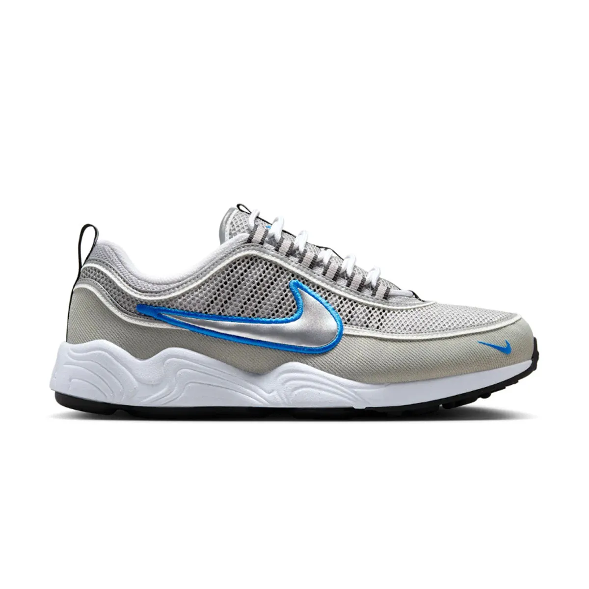 Air Zoom Spiridon SP 'Metallic Silver Signal Blue' challenging volleyball players - specific benefits