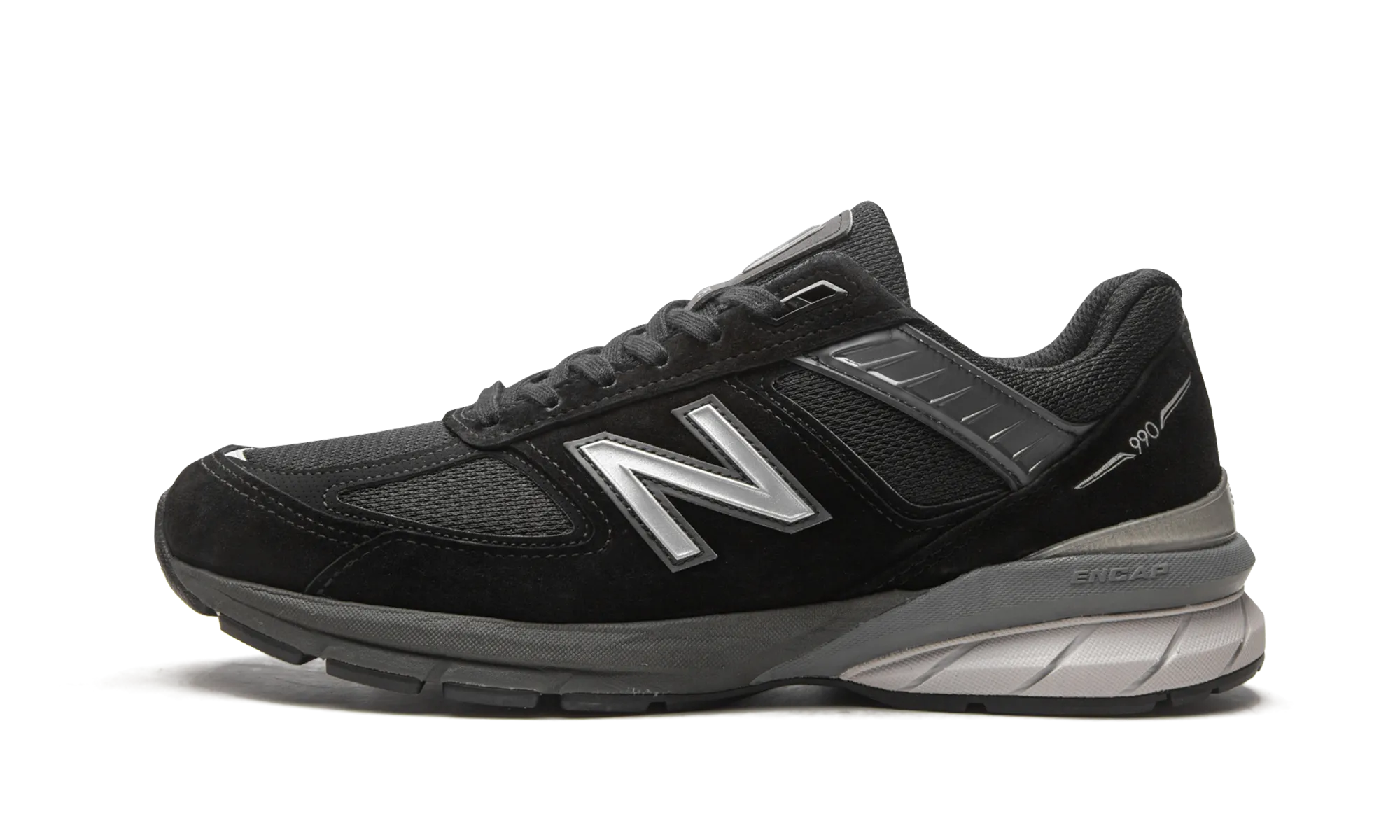 zero - heel shoes temperate - climate shoes 990 "BLACK/SILVER"