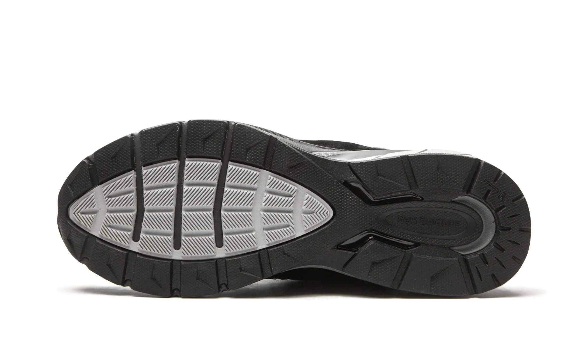 990 "BLACK/SILVER" Trendy Breathable Outsole