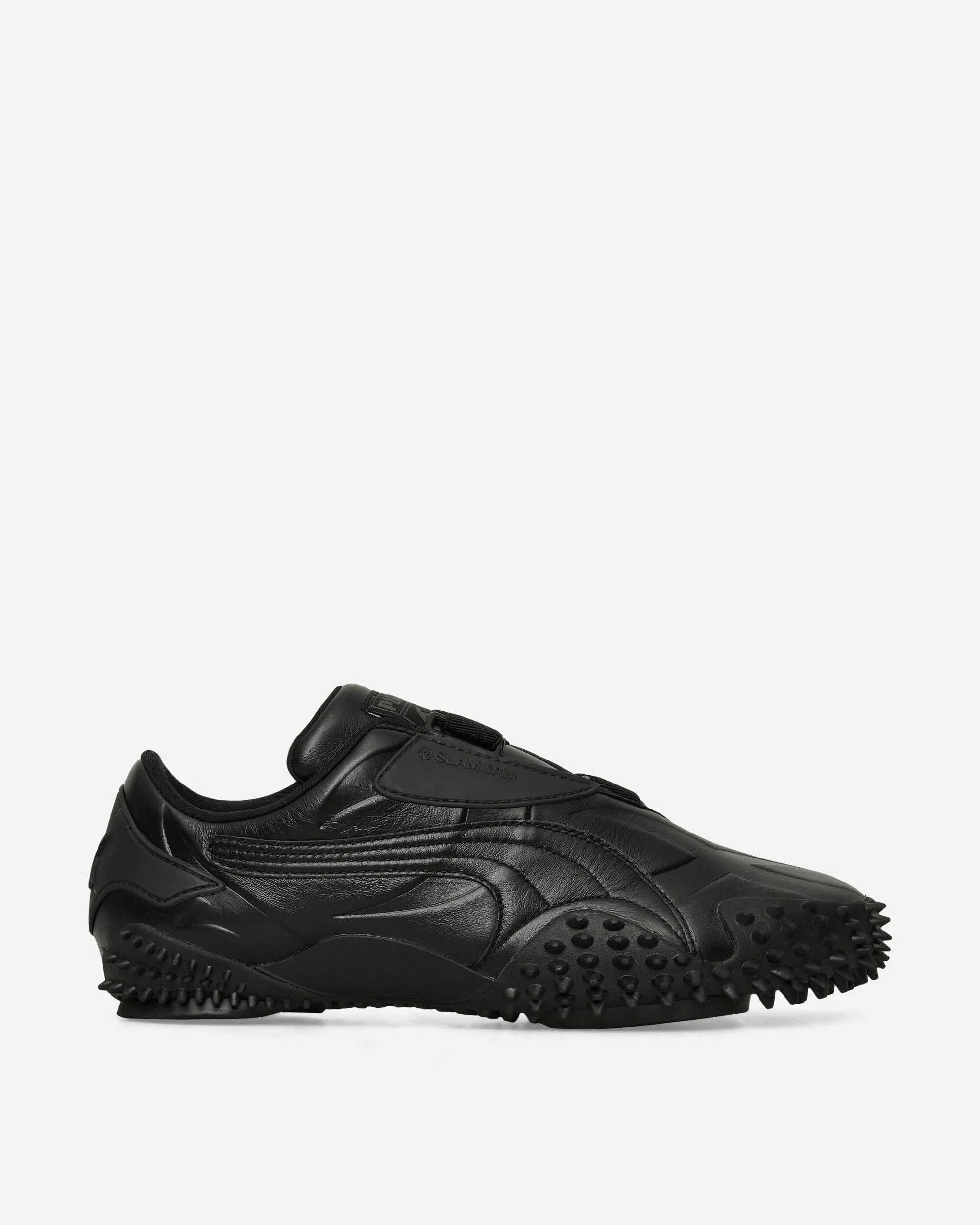 Slam Jam Mostro Tribal Camo Sneakers Black Micro Perforated Vamp