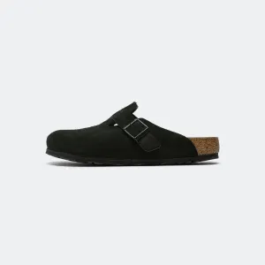 Boston SFB - Black Suede Leather Casual Wear