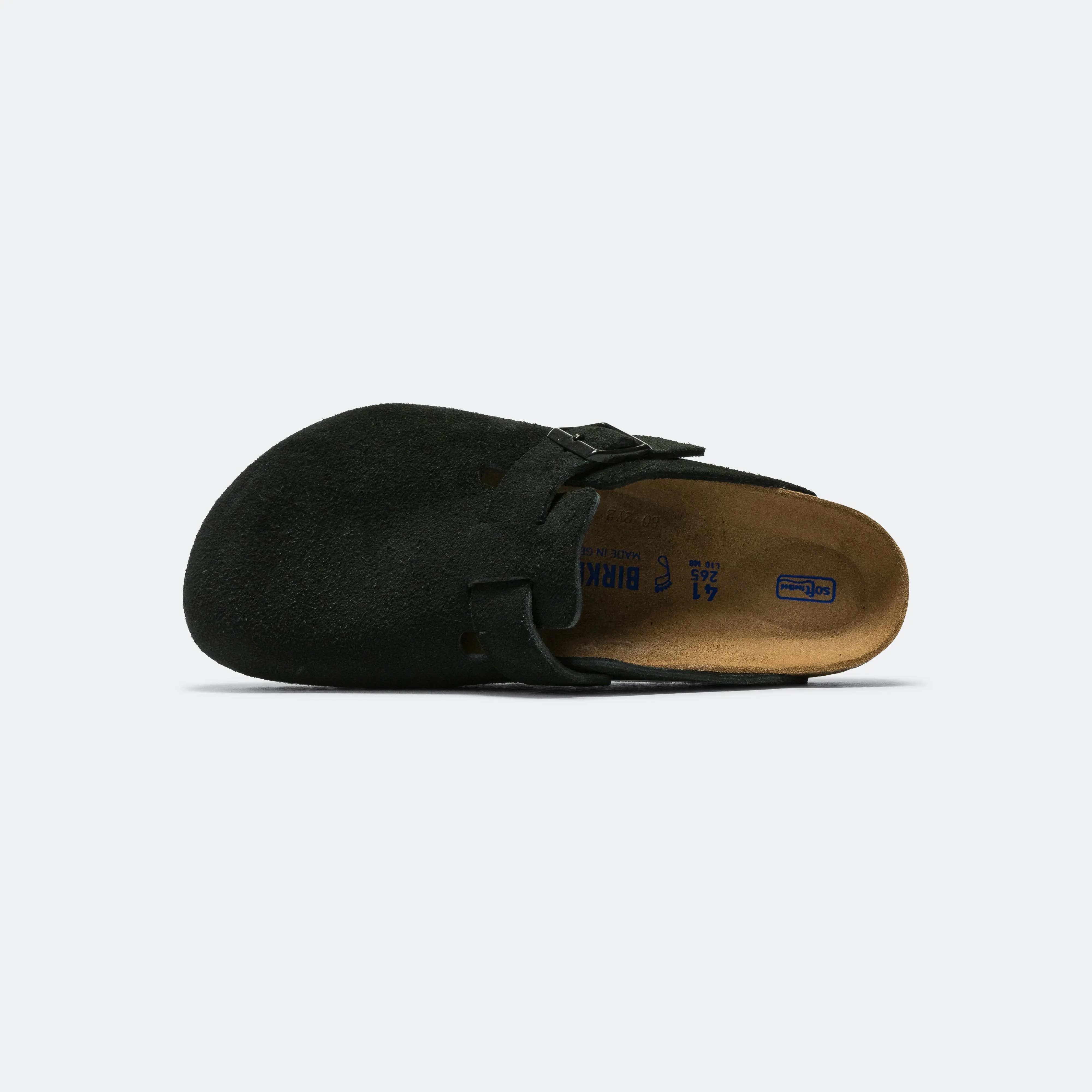 Boston SFB - Black Suede Leather Fresh Mood Poolside Look