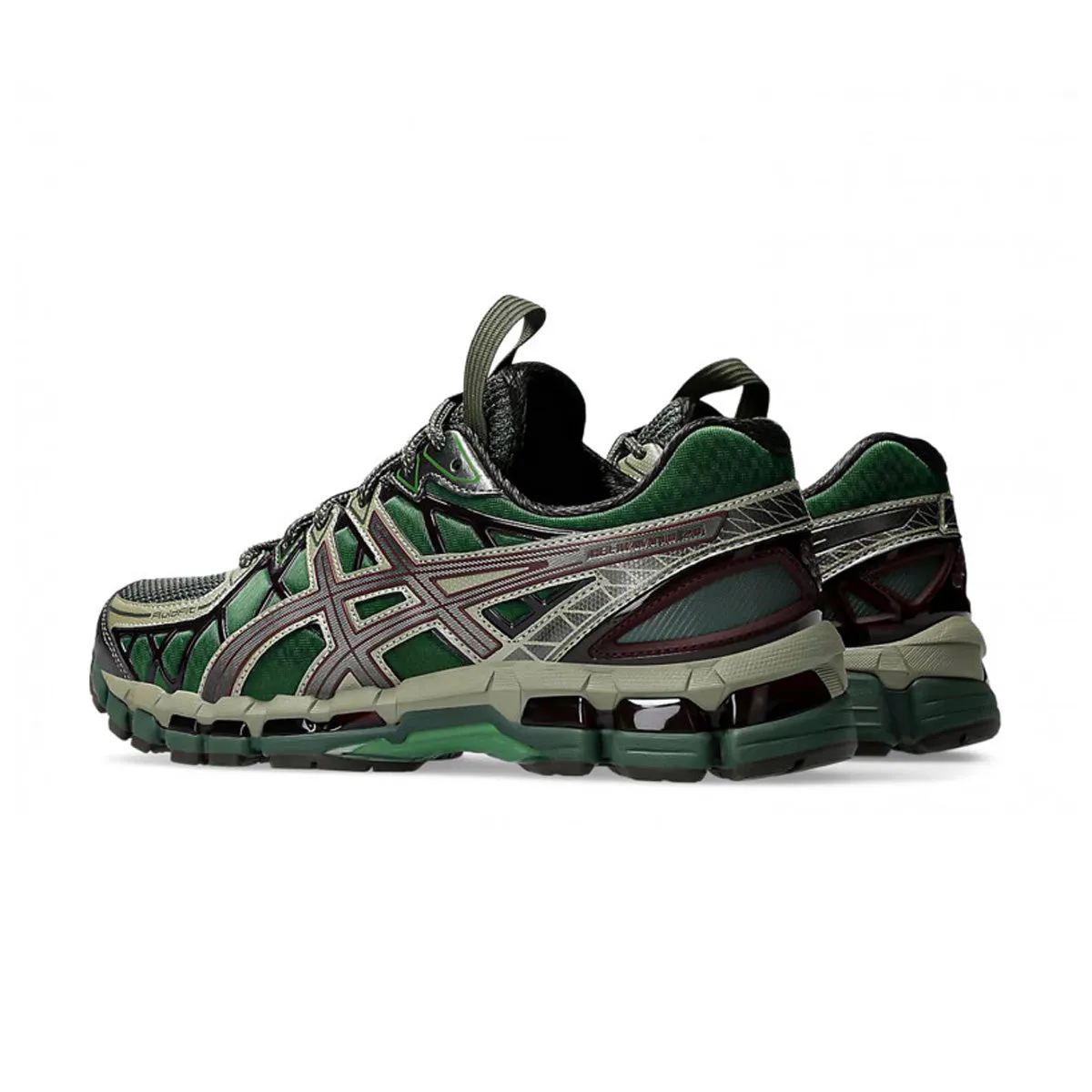 UB10-S GEL-Kayano 20 'Moss Gunmetal' buckle Stretchy