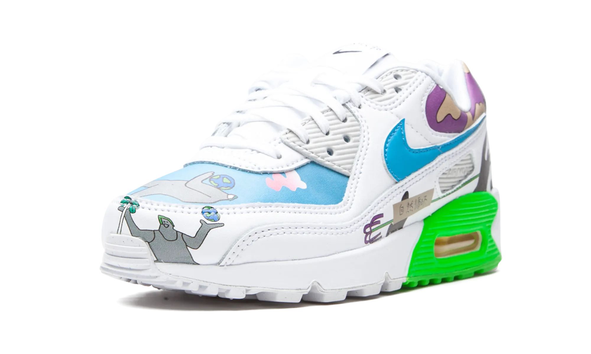 Recommended Flyleather Air Max 90 QS "Ruohan Wang"