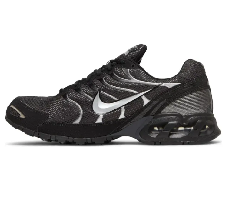 Fashion-Forward Look MemoryFoamInsole Men's Nike Air Max Torch 4 (Anthracite/Metallic Silver)