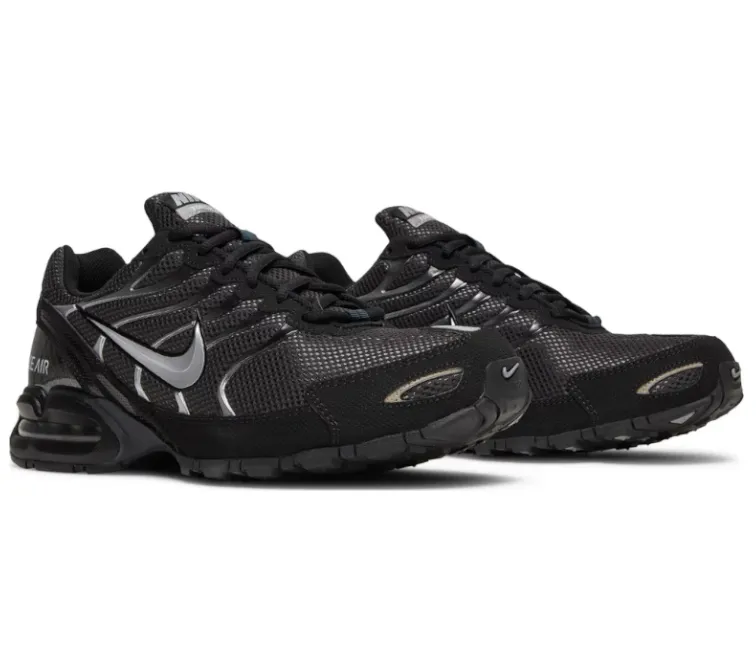 Men's Nike Air Max Torch 4 (Anthracite/Metallic Silver) Durable Binding Energy Returning Midsole