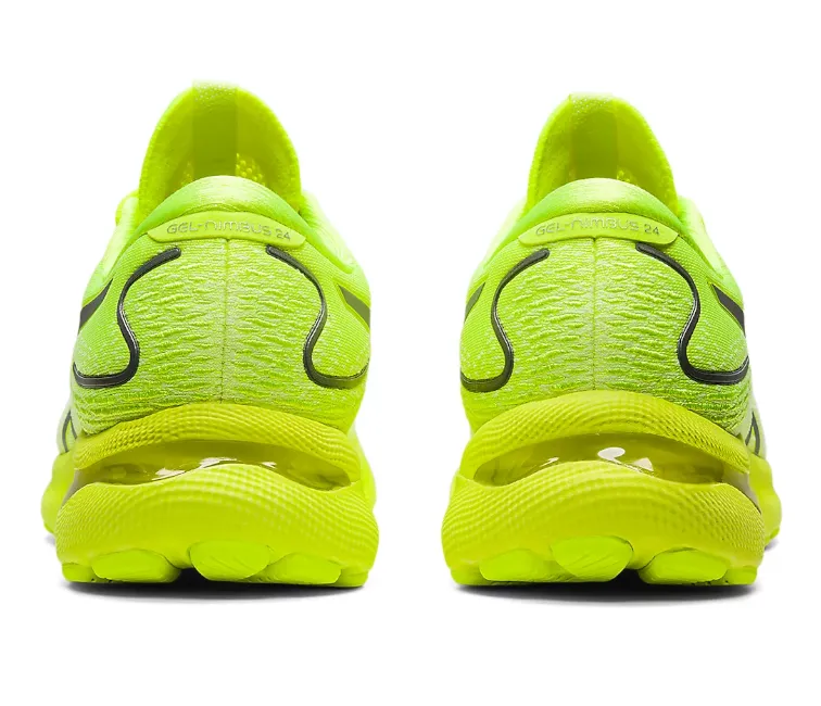 Men's Asics Gel Nimbus 24 Lite-Show (Safety Yellow) Seamless Support Quick Drying Technology