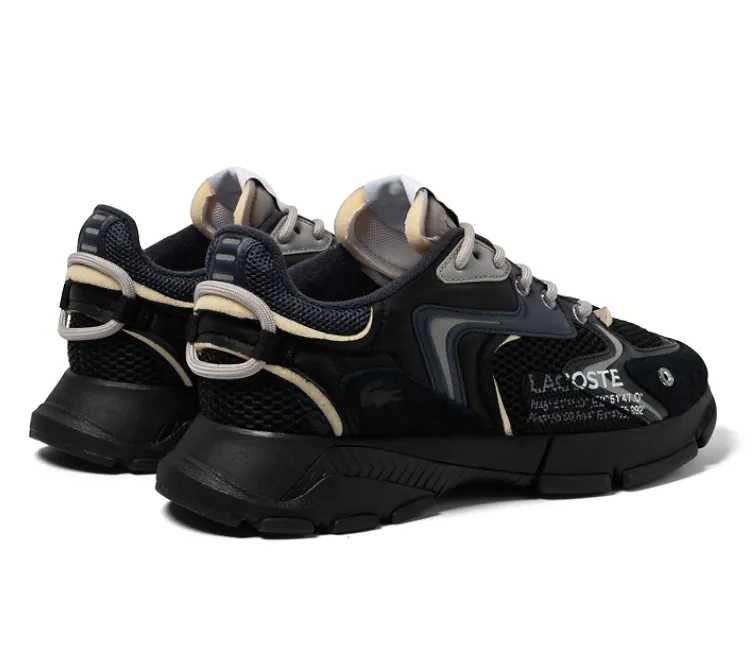 Padded Good Traction Women's Lacoste L003 Neo 123 1 SFA (Black/Navy)