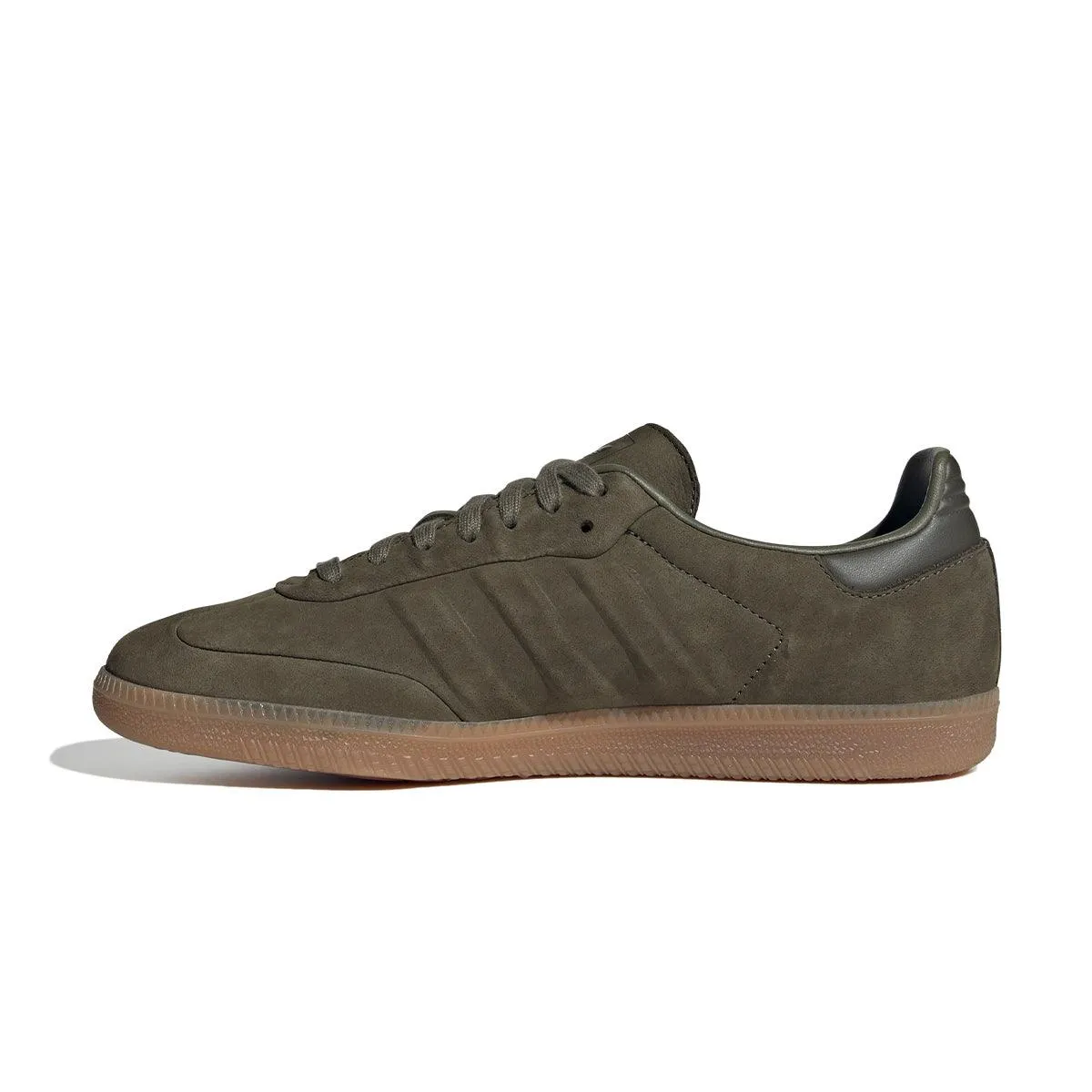 Samba 'Olive Gum' thin heel Synthetic