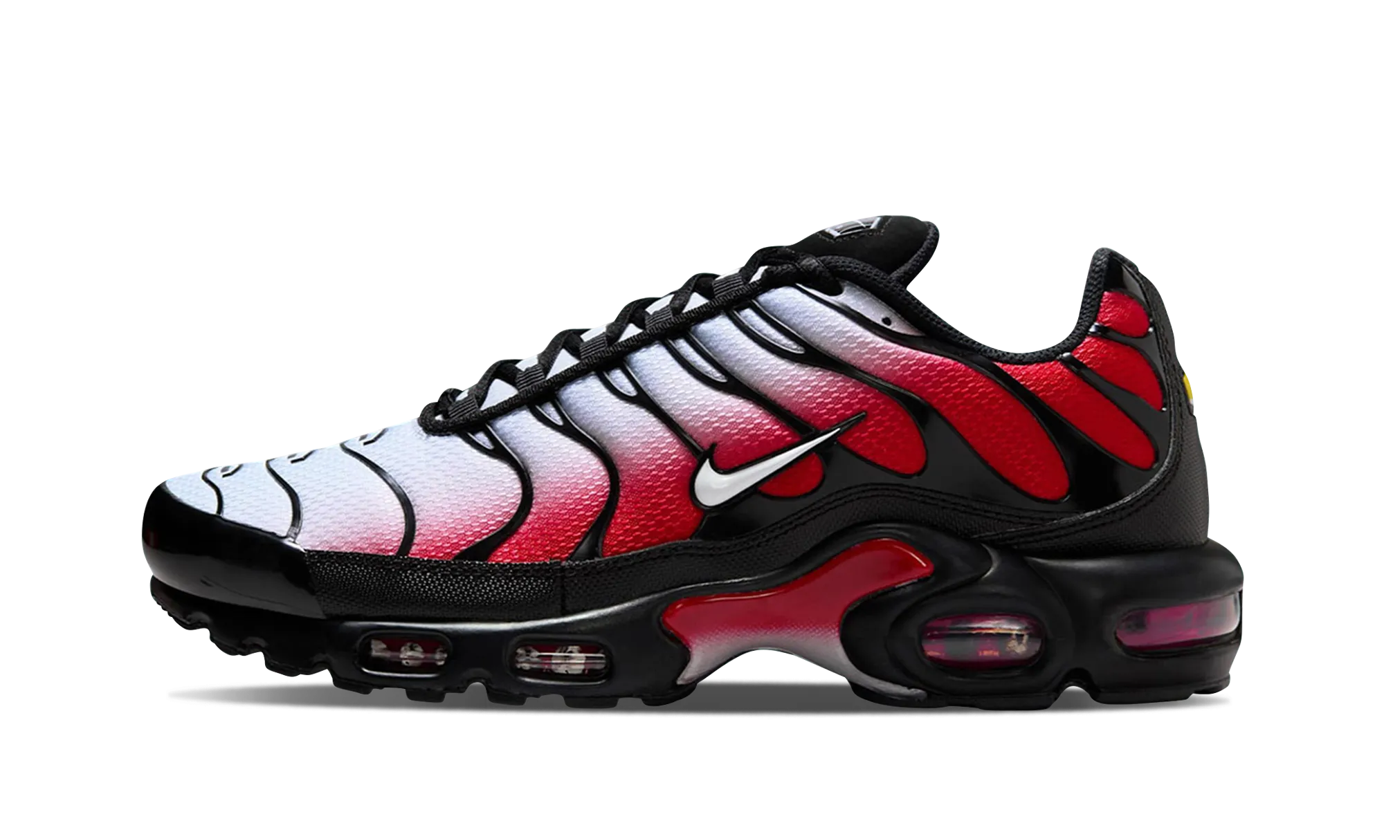 running shoes for men in their 30s track shoes substitute Air Max Plus "Red Black White"
